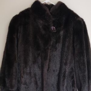 Hillmoor New York Faux Fur Jacket